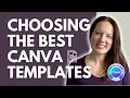 How to Find Choose the Right Canva Templates for Your Brand Canva Tutorial for Beginners 2025