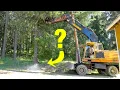Download Lagu Felling Trees with an ’80s Åkerman Excavator – Still a Beast!