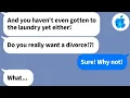 Download Lagu 【Apple】Just when my husband thought he could get away with threatening me again