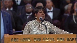 Pastor Shirley Caesar And Tasha Cobb Leonard At Aretha Franklin s Funeral Celebration Service
