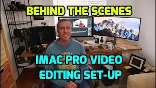 Behind the Scenes. My Video Production and Editing Set-Up (iMac Pro).  Sail around the world plans