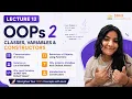 OOPs in Java Lecture 2 Instance Variables Constructors Methods ZDX 1 0