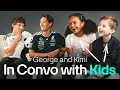 George is how old In Convo With Kids George Russell and Kimi Antonelli