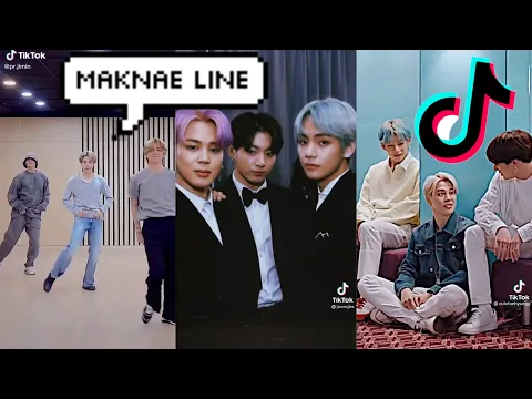 Download MP3 Maknae Line (Jimin,Taehyung,Jungkook) BTS #26 Tiktok Compilation | Real Size | Tiktok Edit