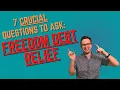 Freedom Debt Relief 7 Crucial Questions to Ask Today