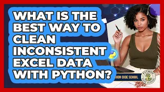 What Is The Best Way To Clean Inconsistent Excel Data With Python - Python Code School