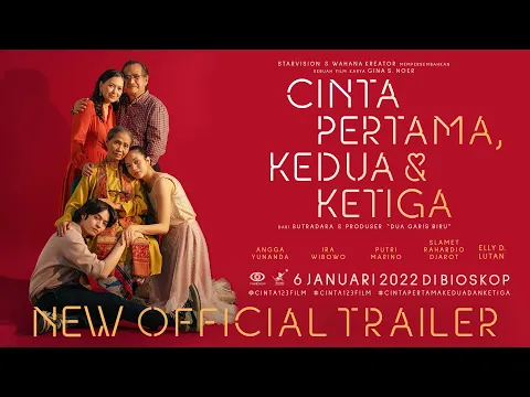 CINTA PERTAMA, KEDUA & KETIGA - New Official Trailer