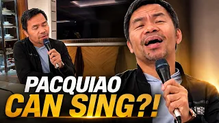 Manny Pacquiao Sings Karaoke! 🎤 You’ve Never Heard Him Like This