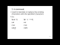 Filter Commands PART 2-uniq paste tr and grep