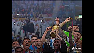 شيل يا طويل العمر شيل البطولة شيل شيل الذهب شيل       رسميا  الارجنتين وميسي بطلا لكأس العالم الغالي دندنها