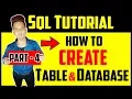 How to Create Table in SQL Hindi How to Create Database in SQL Create Command in SQL