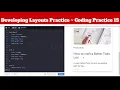 Coding Practice 15 Developing Layouts Practice Ecommerce Trending Blogs Section