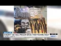 WATCH 3 people arrested in huge drug busts