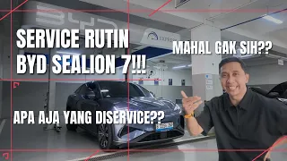 SERVICE RUTIN MOBIL LISTRIK BYD SEALION 7!! APA AJA SIH YANG DISERVICE???