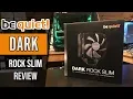 Be Quiet Dark Rock Slim 180w TDP High End CPU Air Cooler Review Unboxing and Testing