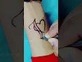 J letter tattoo | j tattoo with heart ❤️🔥