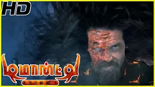 demonte colony climax scene arulnithi escapes from the room abishek carries the necklace