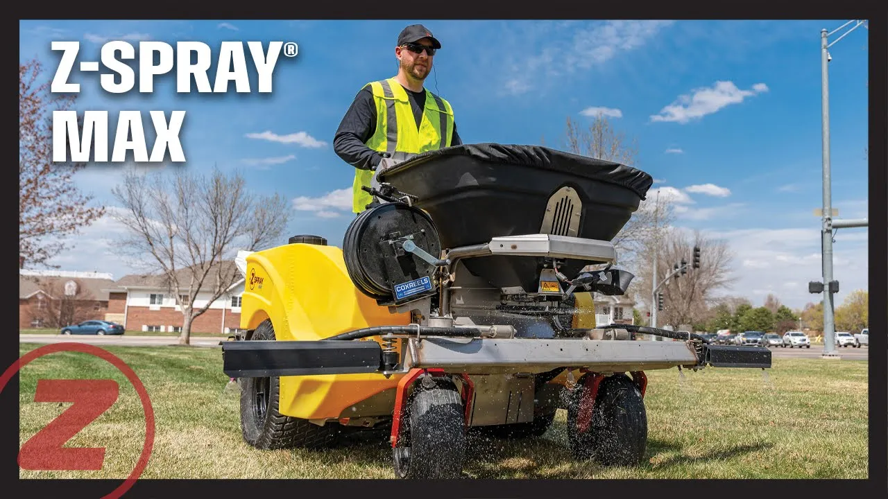 Z-Spray Stand-On Spreader Sprayer Models | Z Turf Equipment