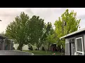 Windy Day - Recorded on May 17 2023 from 7 09PM MT to 7 17PM MT