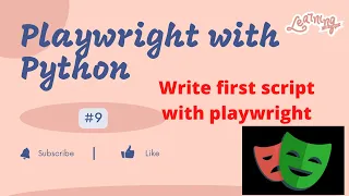 Playwright with Python Create first script fill and click methods