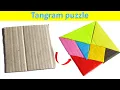 Learn How To Make Tangram Puzzle Making for Kids - ABC Tube TV