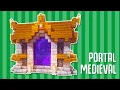 Minecraft How to Build a Nether Portal Nether Portal Design Tutorial