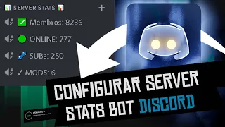 OK COMO CONFIGURAR SERVER STATS BOT DISCORD