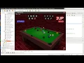 Java AI 2D Physics 3D View Game from scratch - Eight Ball Pool Game