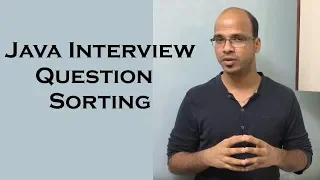 Java Interview Question Part 2 Implementation Sorting of Array Depending on Frequency of Elements