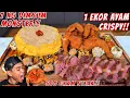 Lagu MUKBANG DIMSUM JUMBO + AYAM 1 EKOR + STEAK SAPI!!