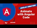 51 Apply Animations Programmatically using Animationbuilder in Angular App - Angular16