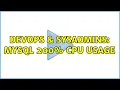 DevOps SysAdmins MySQL 200 CPU Usage 2 Solutions