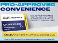 Lowe s Pro Supply Purchase Card