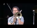 The Heavyweights Brass Band at the Luminato Festival Hub in Toronto