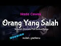 Download Lagu (KARAOKE AKUSTIK) ORANG YANG SALAH - INDAH YASTAMI || KUSUDAH MENCOBA TUK BERIKAN BUNGA