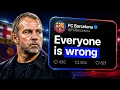 Hansi Flick Is Building Barcelona Differently