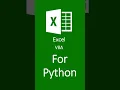 Excel VBA Running Python