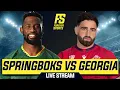 Download Lagu SPRINGBOKS vs GEORGIA 2025 LIVE | Georgia vs South Africa Live Watchalong \u0026 Commentary