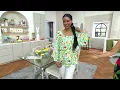 Susan Graver PURE Embroidered Printed Cotton Gauze Blouse on QVC