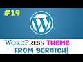 Wordpress theme from scratch Additional post info Quick programming beginner tutorial