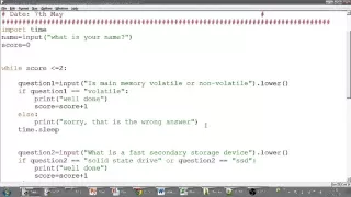 Python Tutorial 8 using the time module to add delays