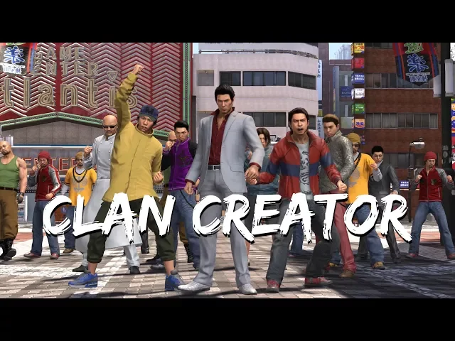 Rule the Streets of Kamurocho &amp; Onomichi in the Yakuza 6 Clan Creator Minigame