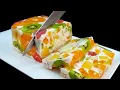 Download Lagu Only milk and fruit! Delicious and healthy dessert without gelatin and bake in 5 minutes