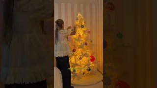 Holiday Magic Creating a Whimsical Tree with Color and Texture
