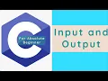Input scanf and Output printf C Tutorials For Beginners