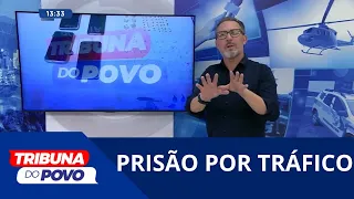 Duas pessoas são presas por tráfico de drogas na rua Heinrich Hemmer