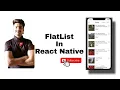 FlatList in react native In Hindi And Diff between in Map and FlatList