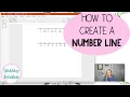 How to Make a Number Line
