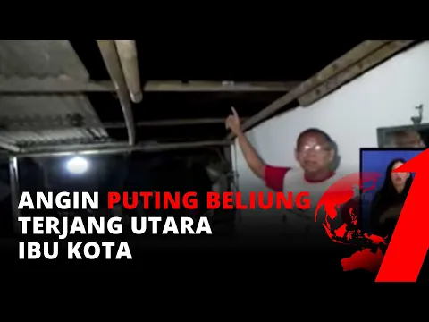 Diterjang Angin Puting Beliung 30 Rumah Warga di Jakarta Utara Rusak |  tvOne