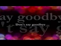 Download Lagu It's Hard To Say Goodbye  || Lyrics ||  Celine Dion \u0026 Paul Anka